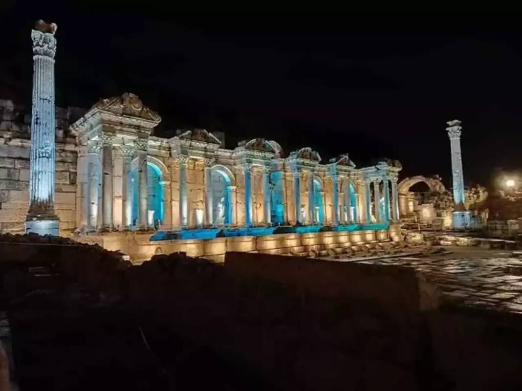 Sagalassos Antik Kenti Gece Müzeciliğine Hazırlanıyor! Işıklarla Büyüledi 4
